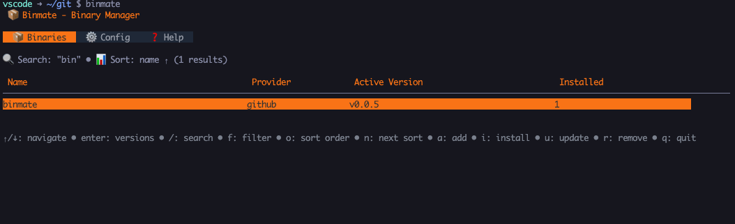 Binary List View with Search